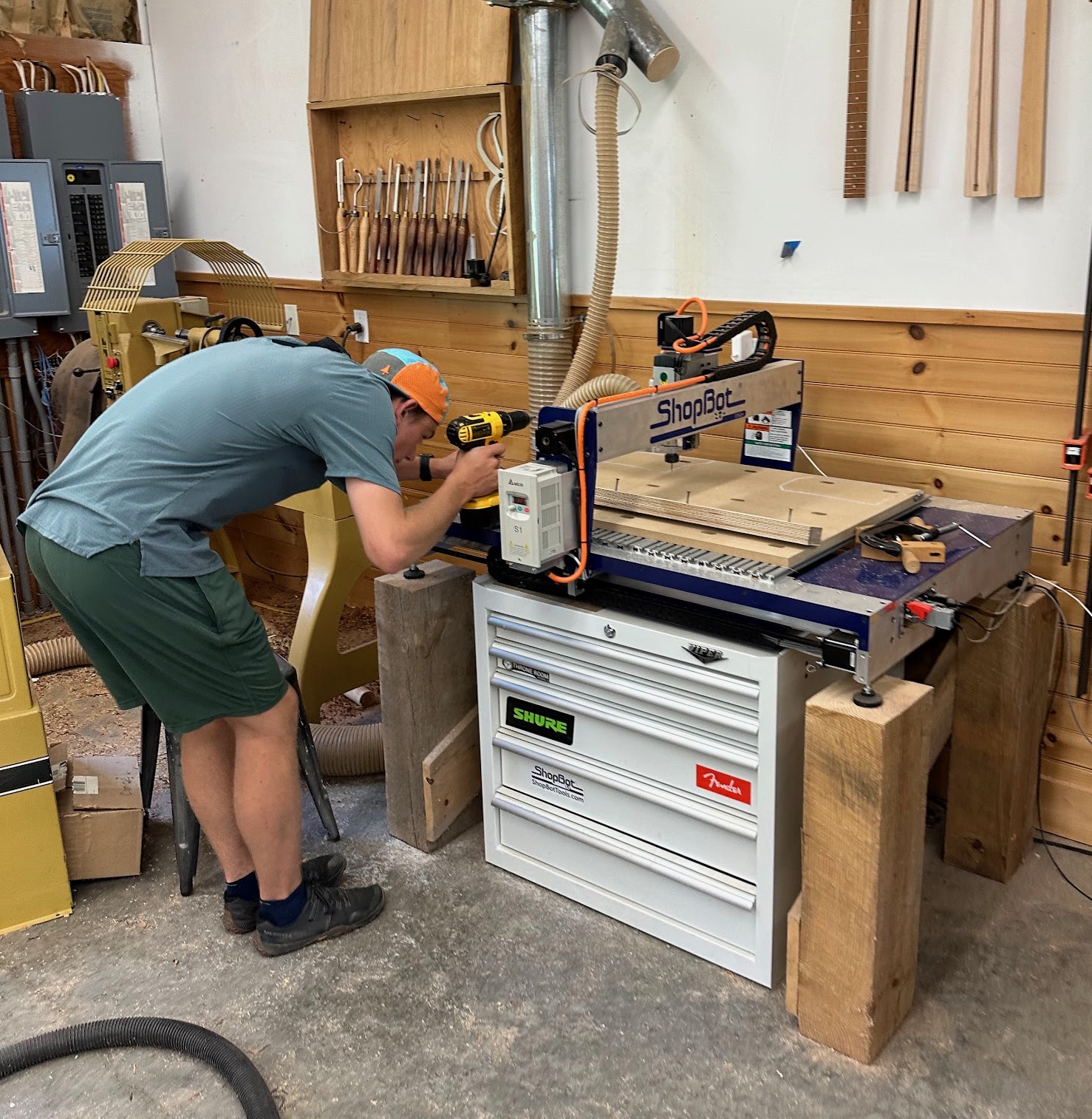 Cutting parts on the ShopBot CNC