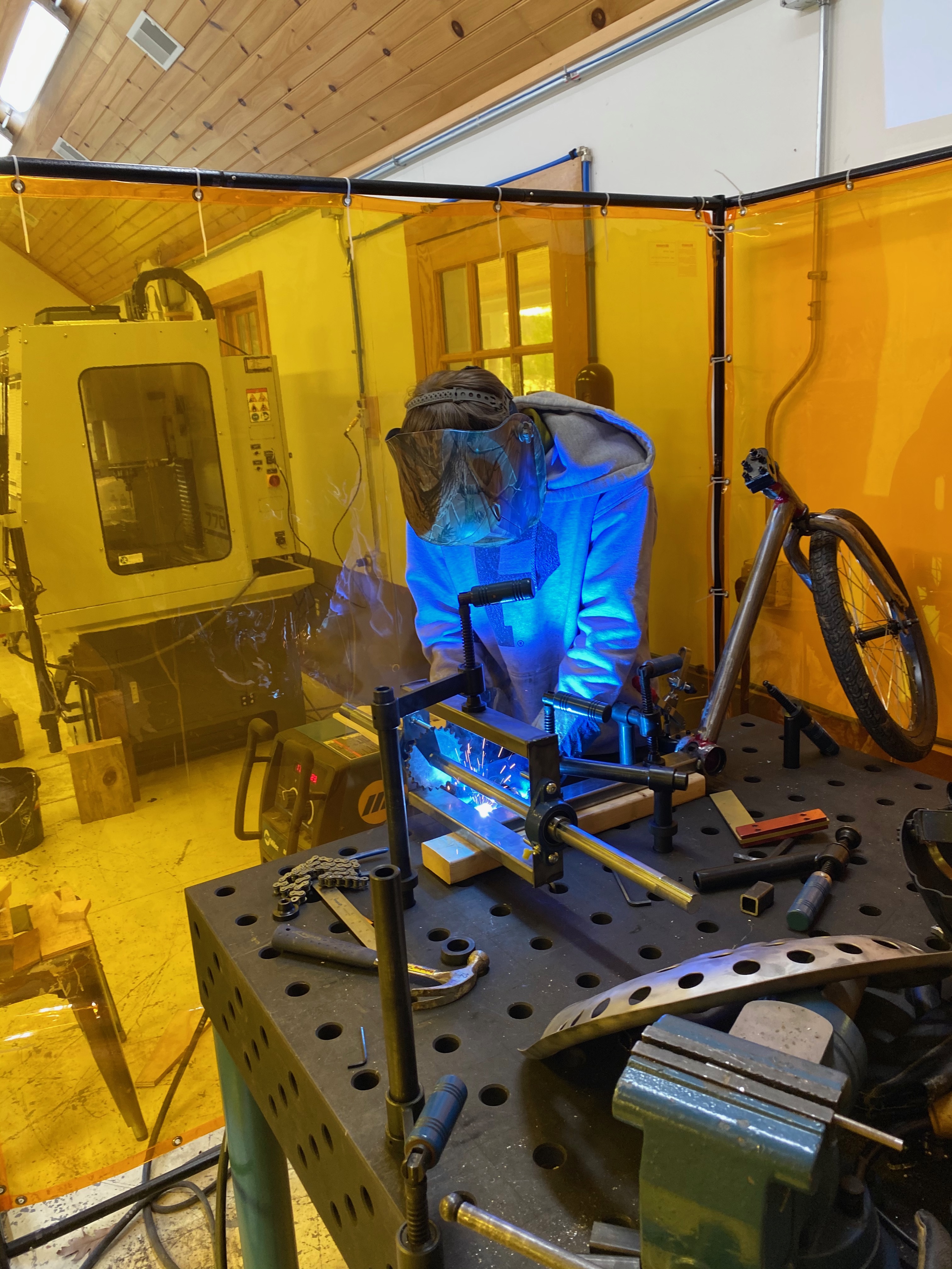 Welding frame